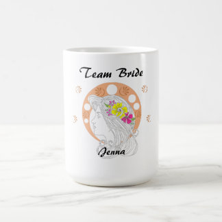 Team Bride | Customizable Hand Sketch   Coffee Mug