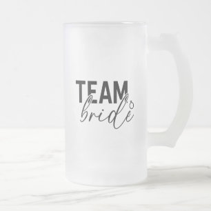 Team Bride Frosted Mug