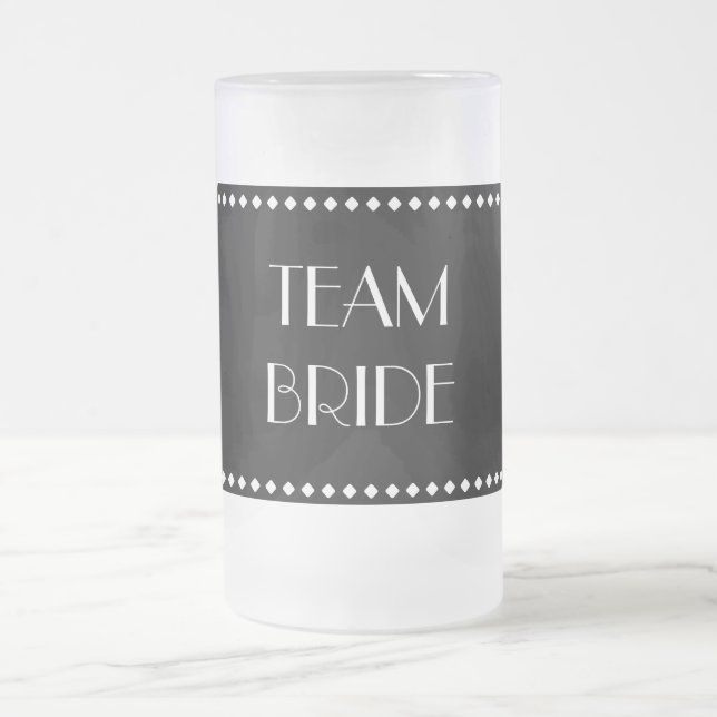 Team Bride Frosted Mug (Center)