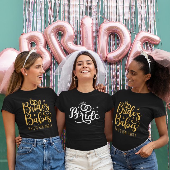 Team Bride ,Fun Bachelorette Party T-Shirt (Creator Uploaded)