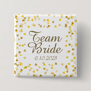Team Bride / Groom Pinback Button