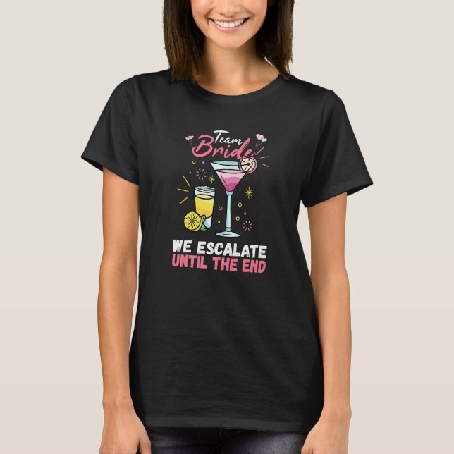 Team Bride Jga Bachelor Party Bachelorette Party G T-Shirt (Front)