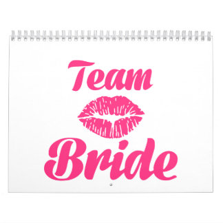 Team Bride kiss Calendar