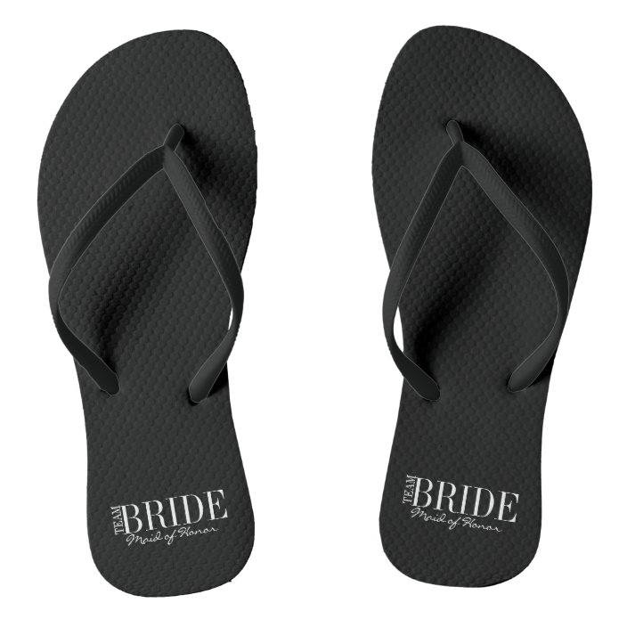 bridal party flip flops