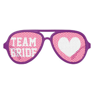 Team bride party shades Funny bachelorette props