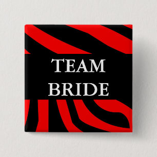 Team Bride Pinback Button