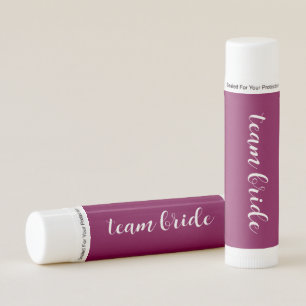 Team Bride Pink & White Themed Hen Party,Hen Party Lip Balm