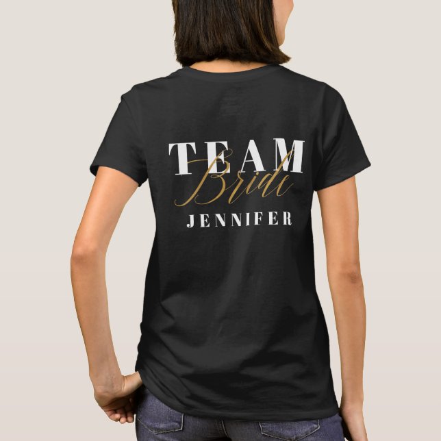 TEAM BRIDE T-Shirt (Back)