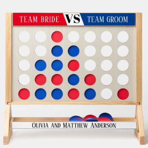 Team Bride Team Groom Wedding Fast Four