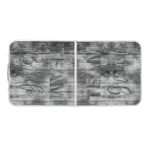 Team Bride Team Groom Wedding Party Game Beer Pong Table