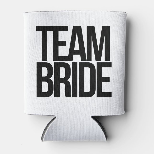 Team Bride to be Can Cooler (Front)