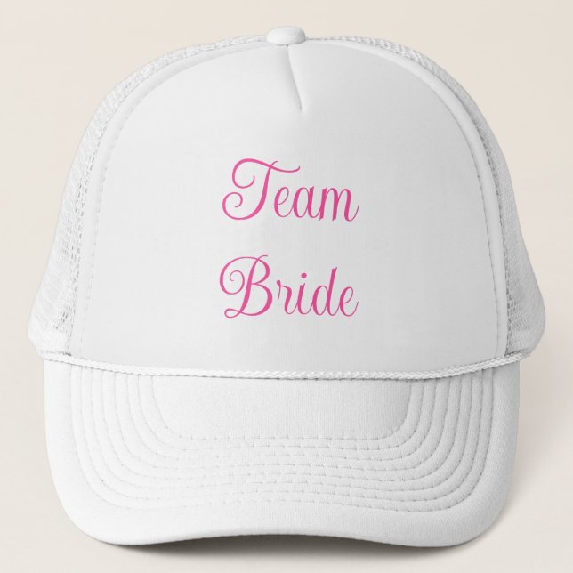 Team Bride  Trucker Hat (Front)