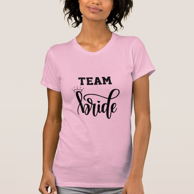 Team Bride Tshirt (Front)