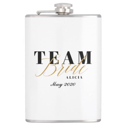 TEAM BRIDE Two_Tone Flask