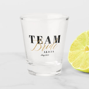 TEAM BRIDE Two-Tone Shot Glass