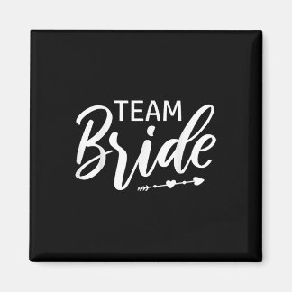 Team Bride Wedding Party Magnet