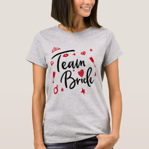 Team Bride Wedding Personalized , bridesmaid T-Shirt