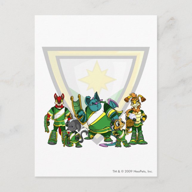 Team Brightvale Group Postcard (Front)