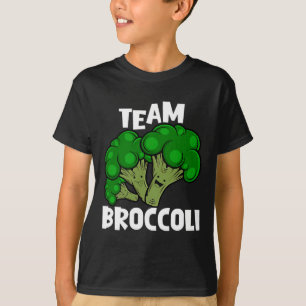 Team Broccoli Vegan Vegetarian Vegetable Lover T-Shirt