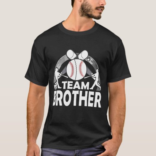 Team BROTHER Baseball Softball T_Shirt