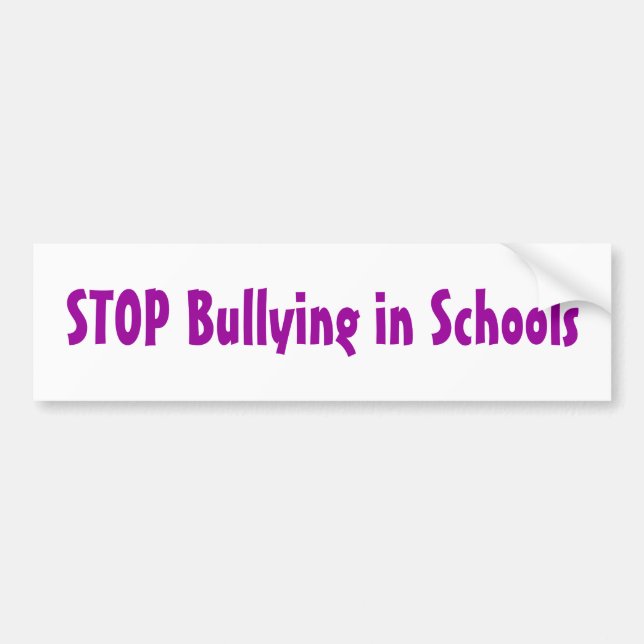 Team Bryson - Anti-Bullying bumper sticker 3 (Front)
