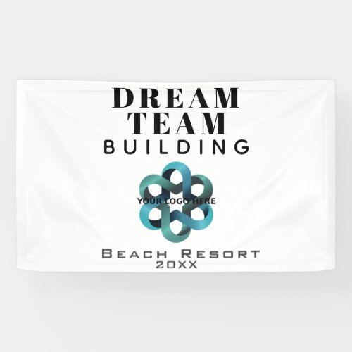 Team Building Dream Team Company Logo Banner