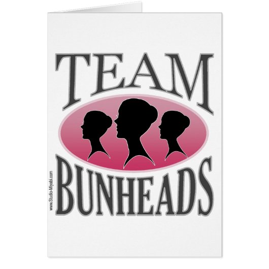 Team Bunheads (customizable) Cards (Front)
