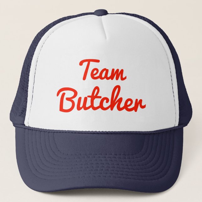 Team Butcher Trucker Hat (Front)