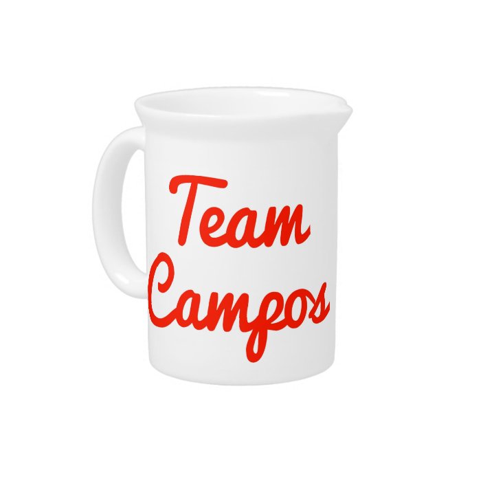 Team Campos Beverage Pitcher