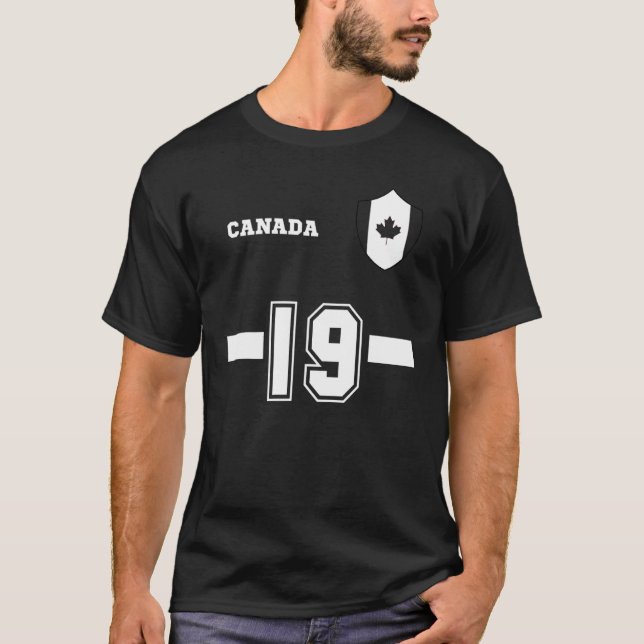 Team Canada  19 Fan T-Shirt (Front)