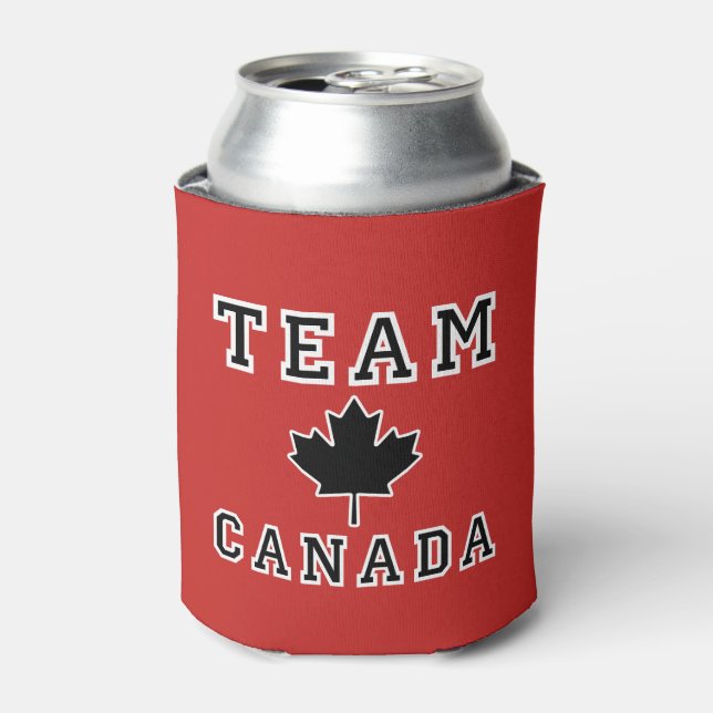 Team Canada Can Cooler (Can Front)