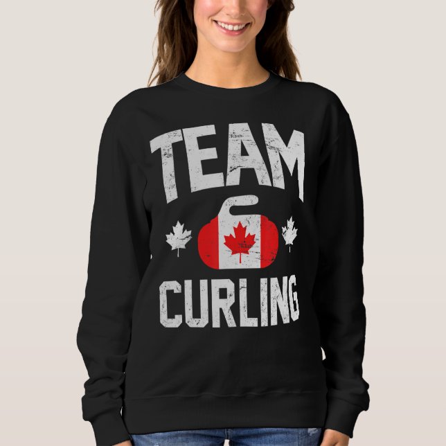 Team Canada Curling Sweatshirt (Front)