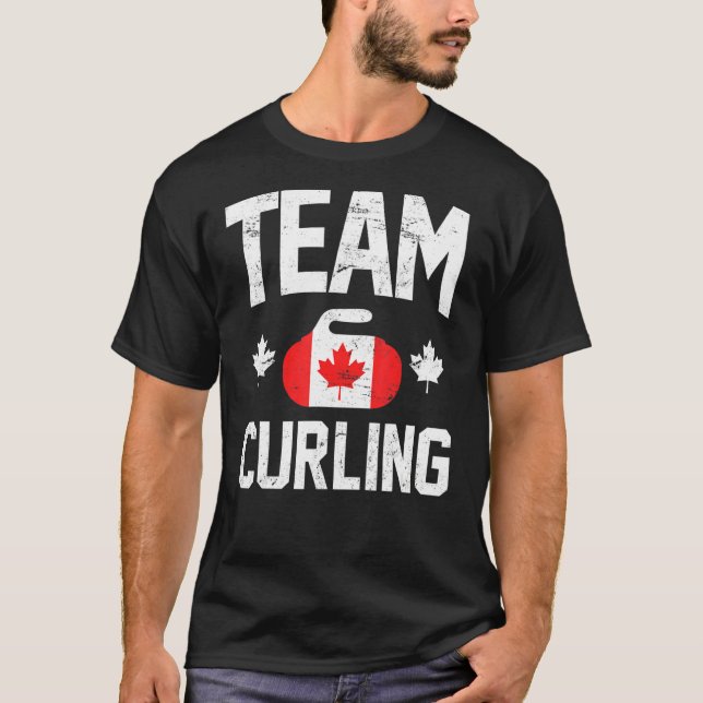 Team Canada Curling T-Shirt (Front)