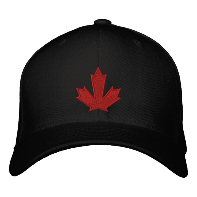 Team Canada Embroidered Baseball Cap (Front)
