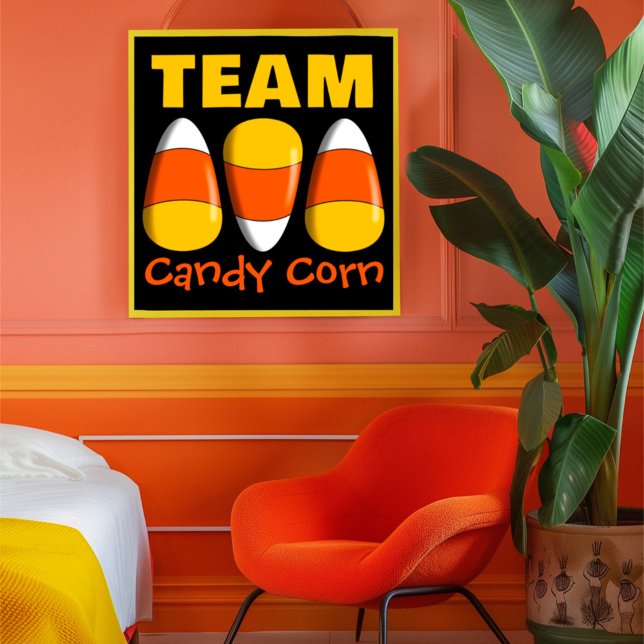 Team Candy Corn Halloween Poster (Creator Uploaded)