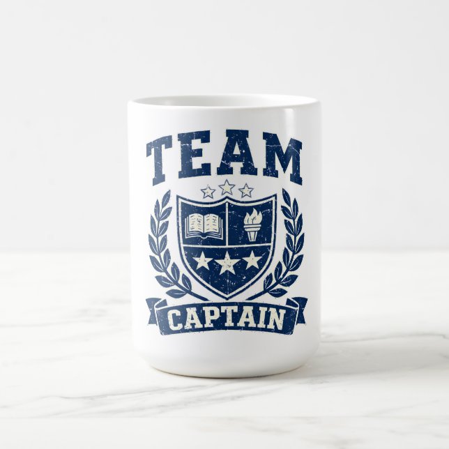 Team Captain – Leadership Sports Pride Coffee Mug (Center)