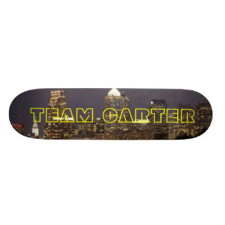 TEAM CARTER  CITY SKATEBOARD DECK