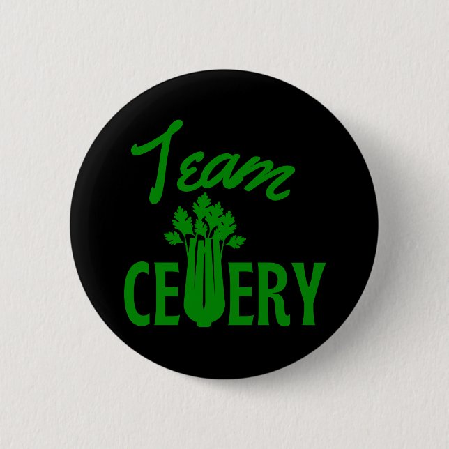 Team Celery  Button (Front)