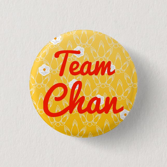 Team Chan Pinback Button (Front)