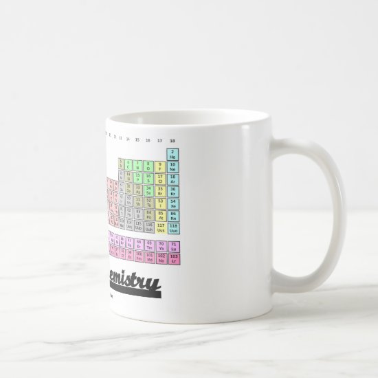 Team Chemistry (Periodic Table Of Elements) Coffee Mug