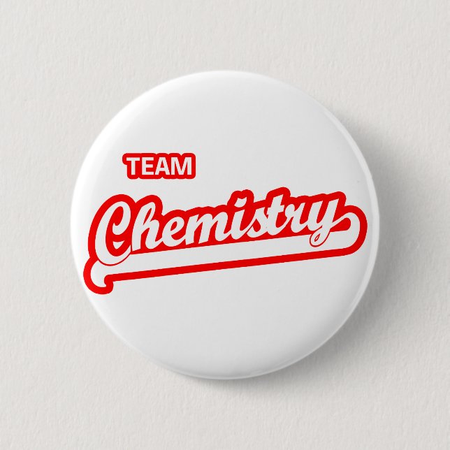 Team Chemistry Pinback Button (Front)