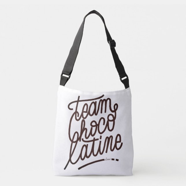 Team Chocolatine Crossbody Bag (Front)