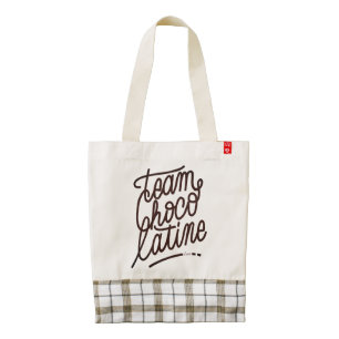 Team Chocolatine Zazzle HEART Tote Bag