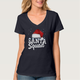 Team Christmas Santa Squad Family Matching Christm T-Shirt