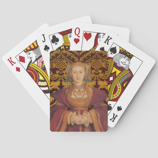 Team Cleves - Queen Anne of Cleves Poker Cards (Back)