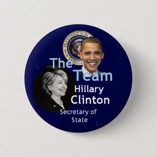 Team Clinton Button (Front)