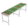 Team Colors Football Themed | Monogram Red Beer Pong Table