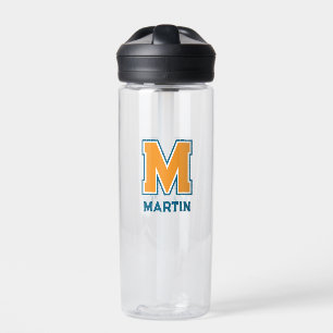 Team Colors Monogram Varsity Water Bottle
