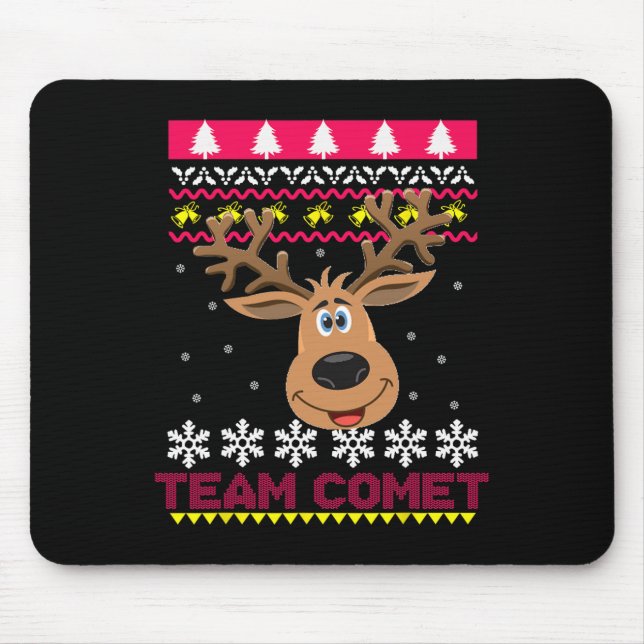Team Comet Saint Ren Ugly Cardigan  Mouse Pad (Front)