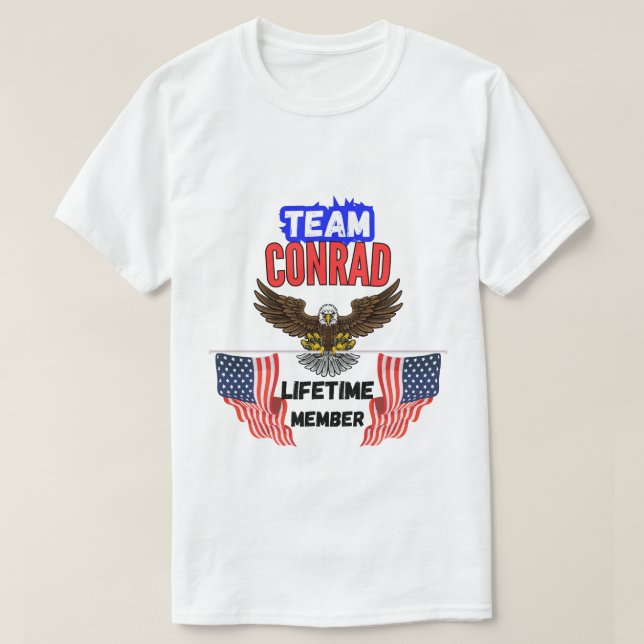 team conrad shirt american eagle t-shirt (Design Front)